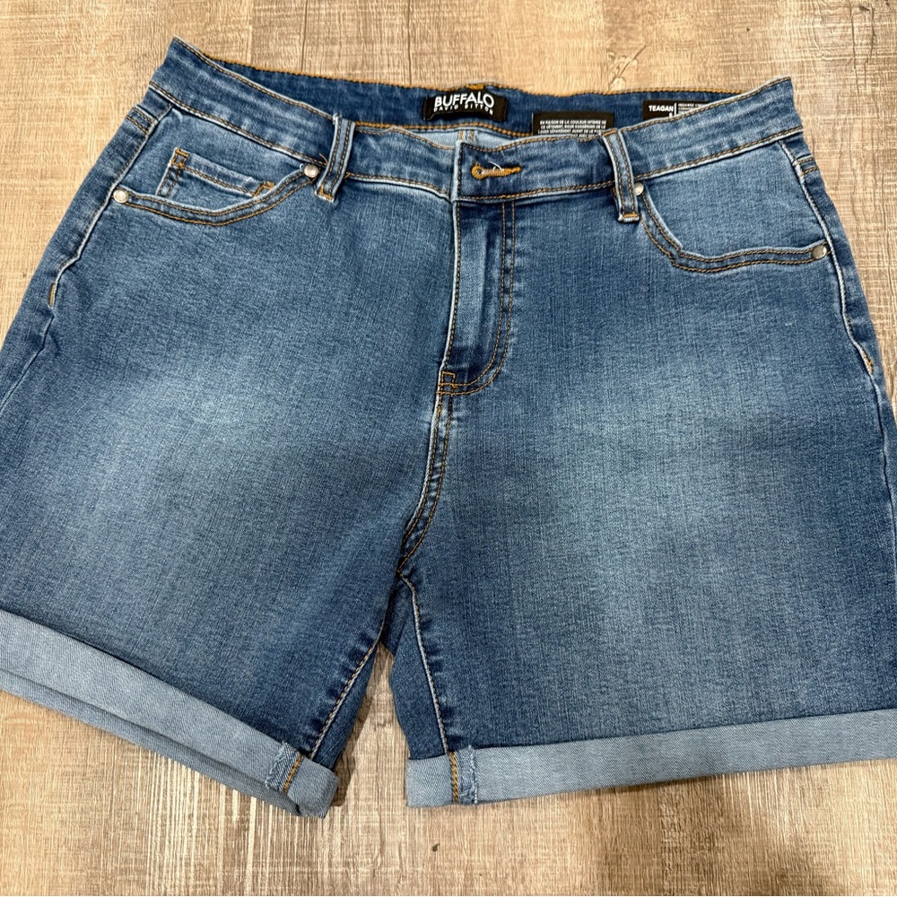 Buffalo David Bitton Classic Blue Jean Shorts